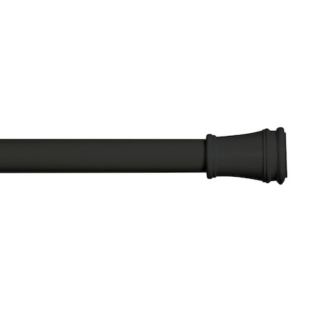 Kenney Mfg Kenney Matte Black Rogers Tension Rod 28 in. L X 48 in. L KN634